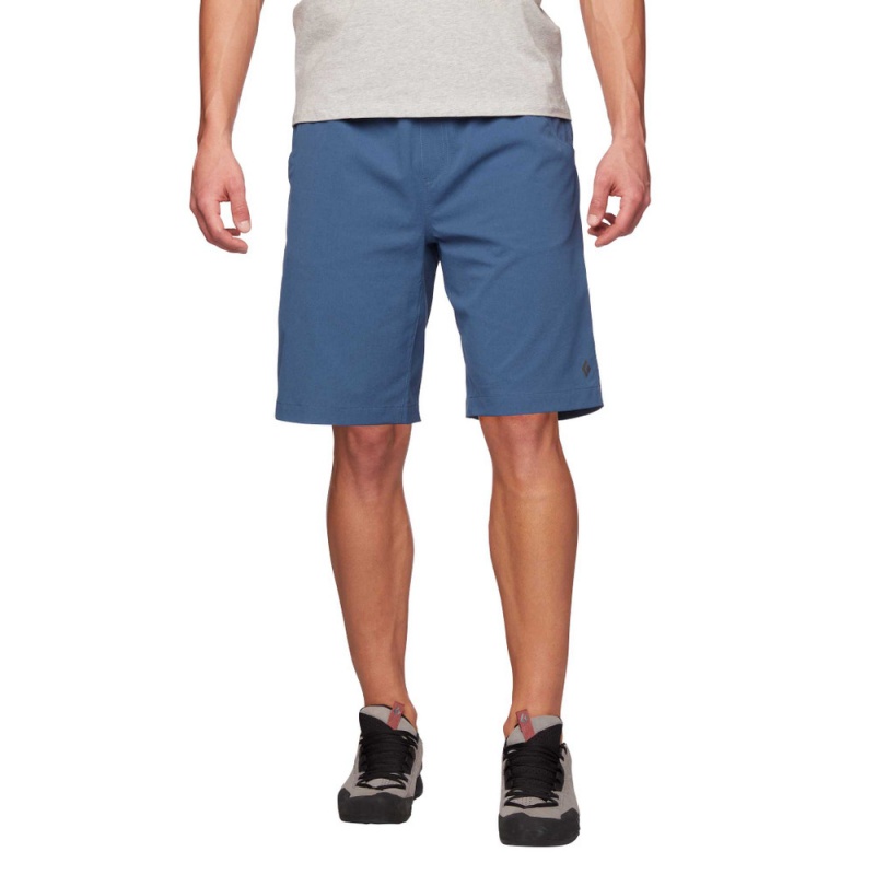 Navy Men's Black Diamond Sierra Shorts | EX075941