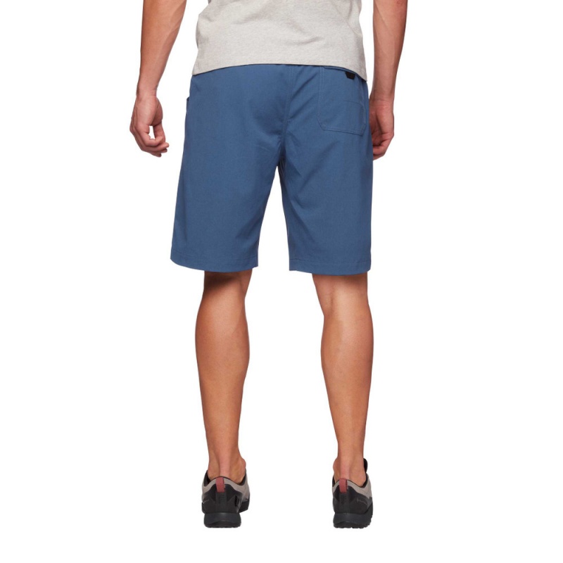 Navy Men's Black Diamond Sierra Shorts | EX075941