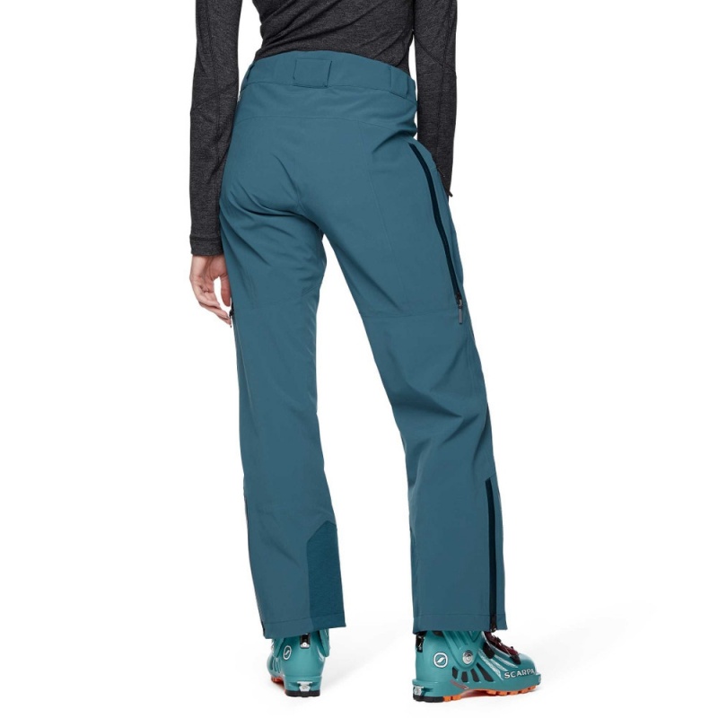 Navy Women's Black Diamond Recon Stretch Ski Pants | BF523438