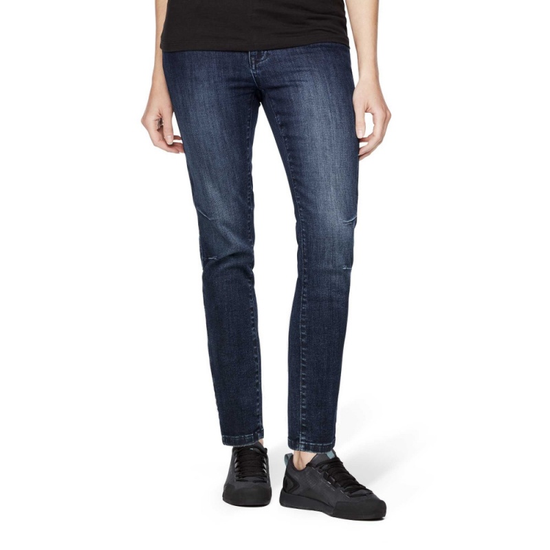 Navy Women's Black Diamond Zone Denim Jeans | CX983683