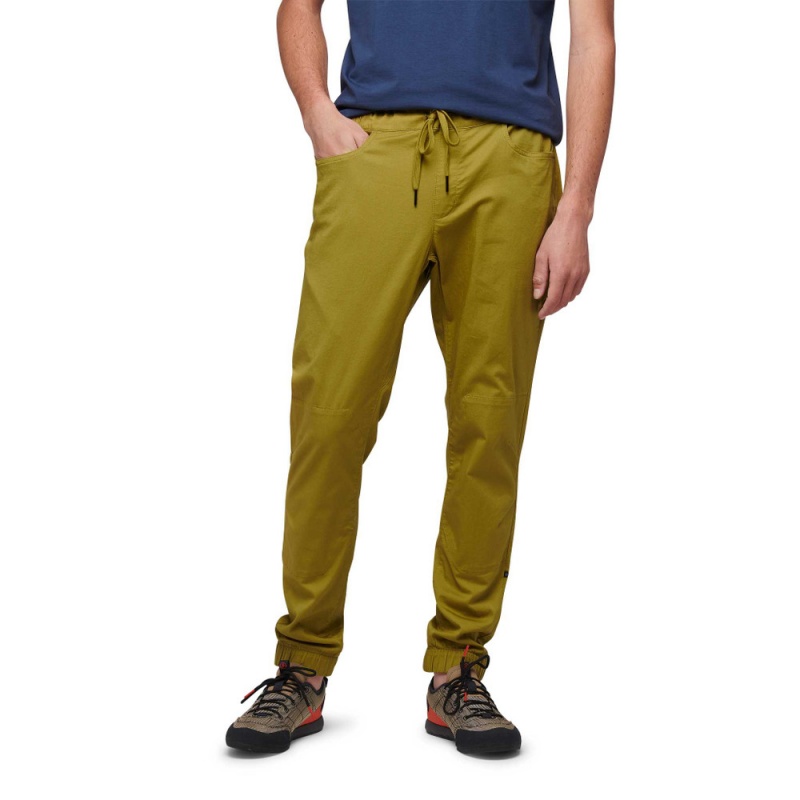 Olive Men's Black Diamond Notion Pants | LG257410