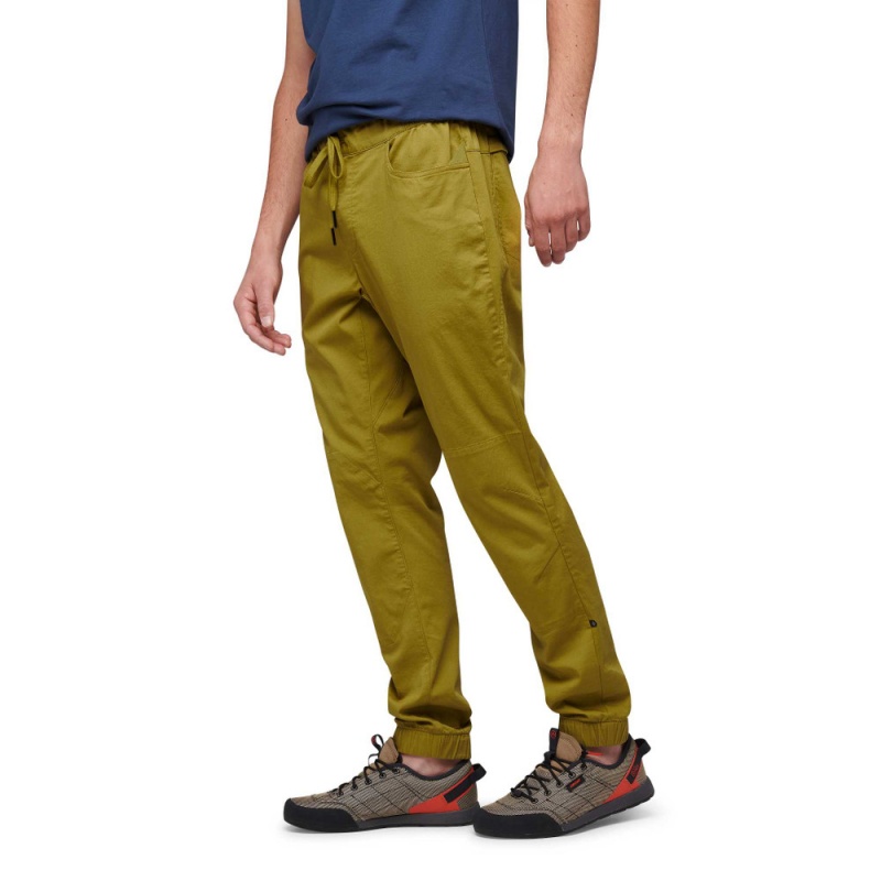 Olive Men's Black Diamond Notion Pants | LG257410