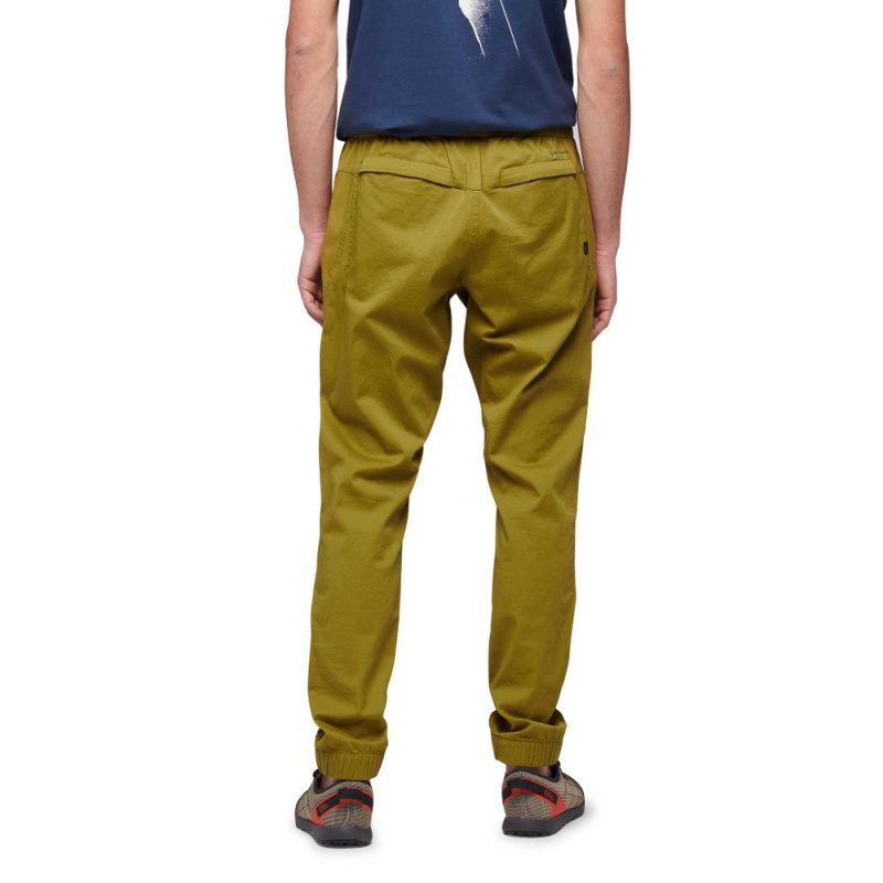 Olive Men's Black Diamond Notion Pants | LG257410