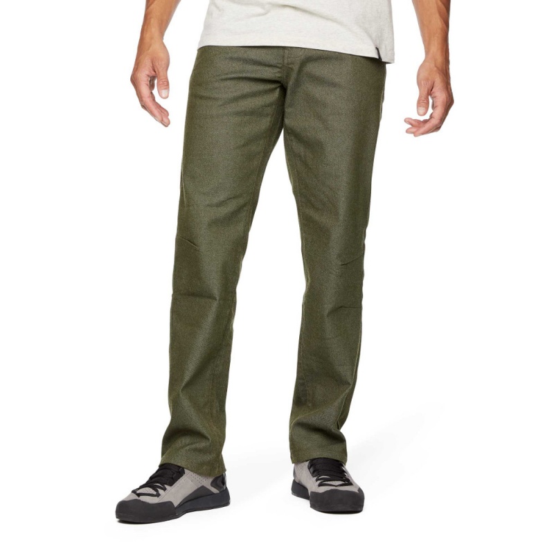 Olive Men's Black Diamond Zone Jeans | EA918404