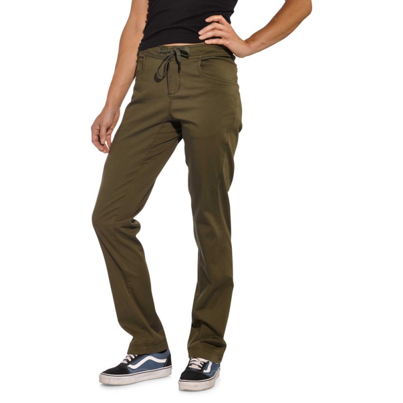 Olive Women's Black Diamond Credo Pants | FZ705914