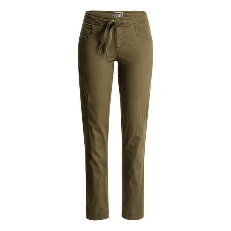 Olive Women\'s Black Diamond Credo Pants | FZ705914