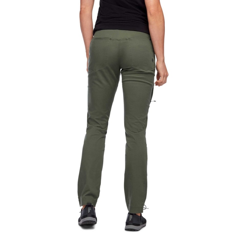 Olive Women's Black Diamond Credo Pants | OK823827