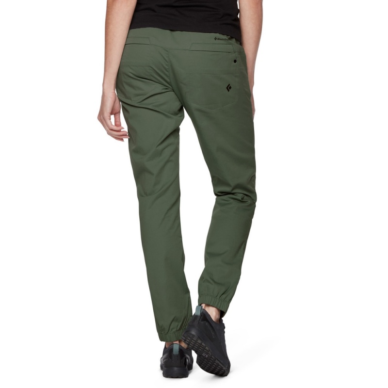 Olive Women's Black Diamond Notion Pants | XB502610