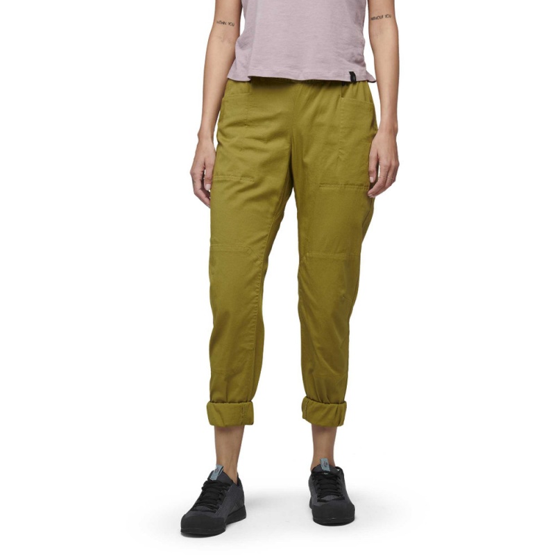 Olive Women's Black Diamond Notion SP Pants | ZK086020