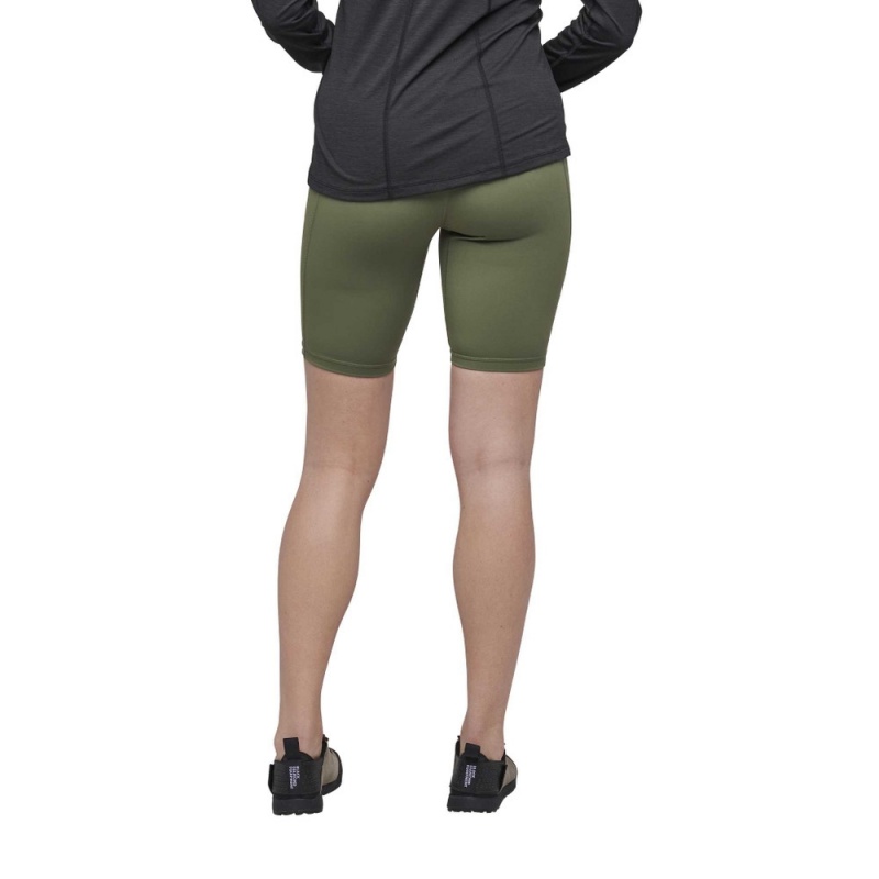 Olive Women's Black Diamond Sessions 9 in Shorts | SA570677