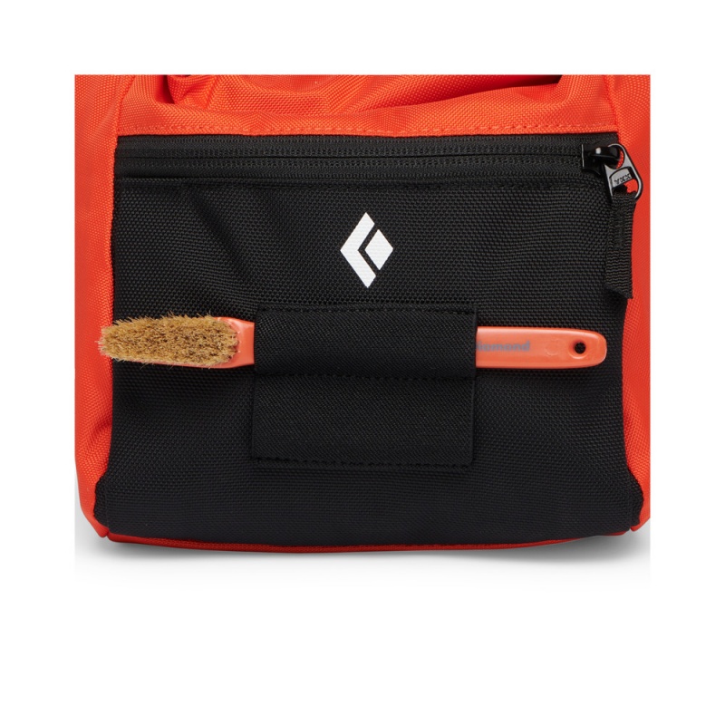 Orange Men's Black Diamond Team Mondo Chalk Bags | PJ455968