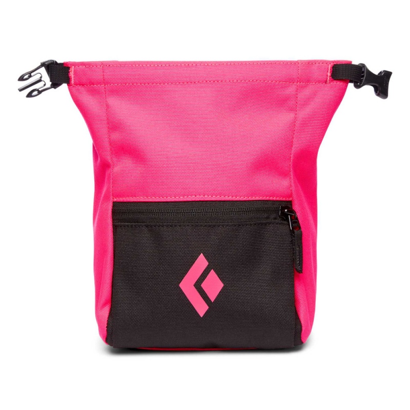 Pink Men\'s Black Diamond Mondito Chalk Bags | YN791561