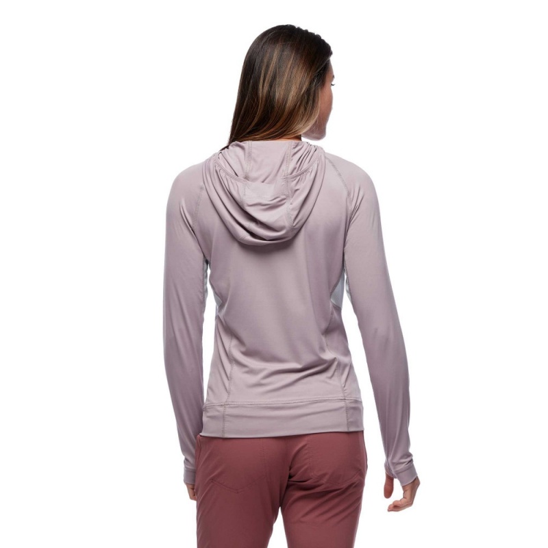 Pink Women's Black Diamond Alpenglow Pro Hoodie | ZA751996