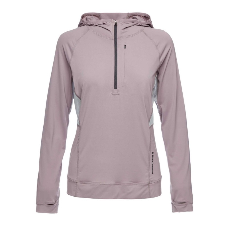 Pink Women\'s Black Diamond Alpenglow Pro Hoodie | ZA751996