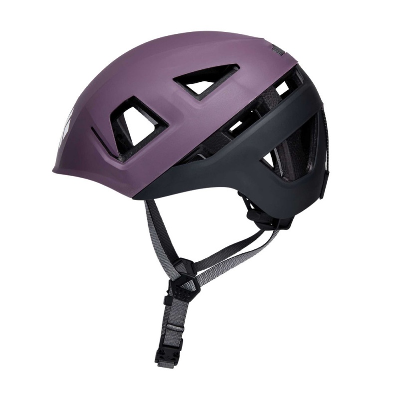 Purple Men's Black Diamond Capitan Helmets | LF565186