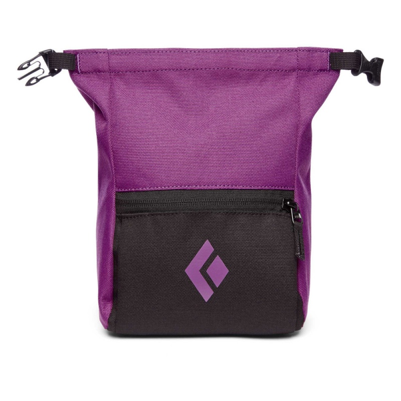 Purple Men\'s Black Diamond Mondito Chalk Bags | AK631040