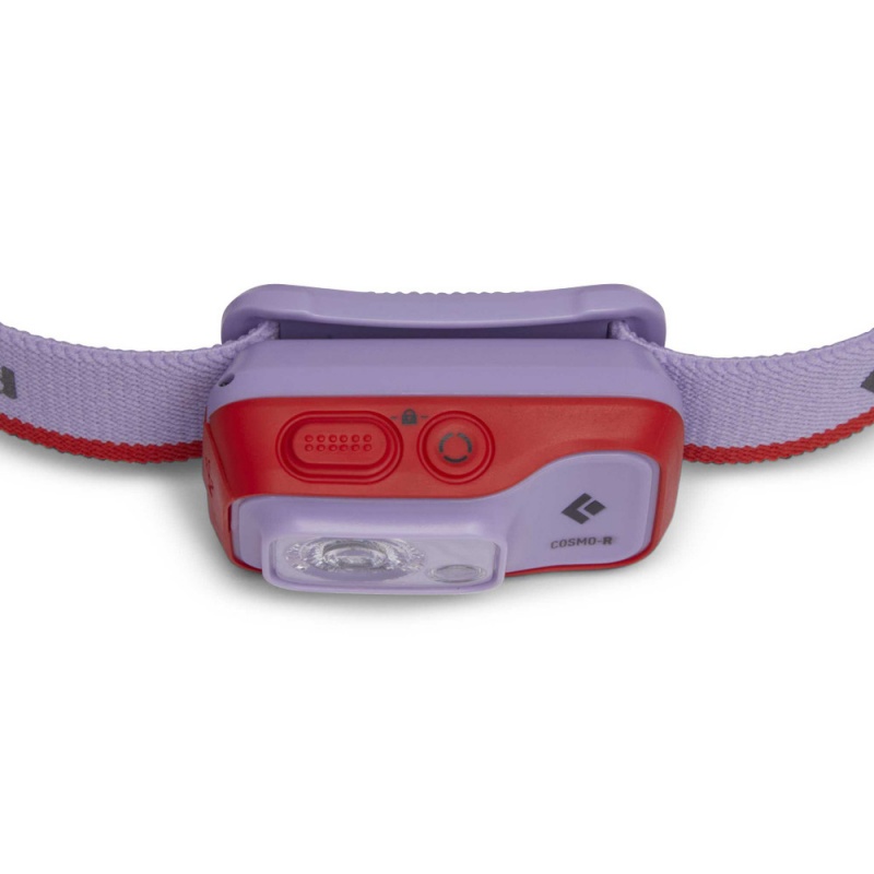 Purple Women's Black Diamond Cosmo 350-R Rechargeable Headlamps | XD315103