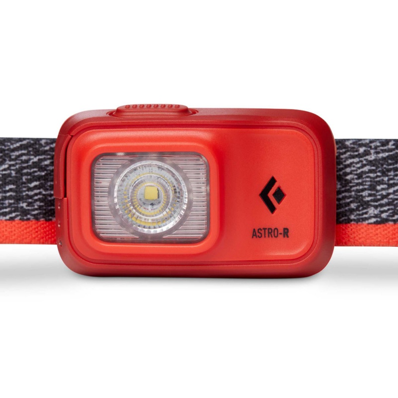 Red Men's Black Diamond Astro 300-R Rechargeable Headlamps | RN175677