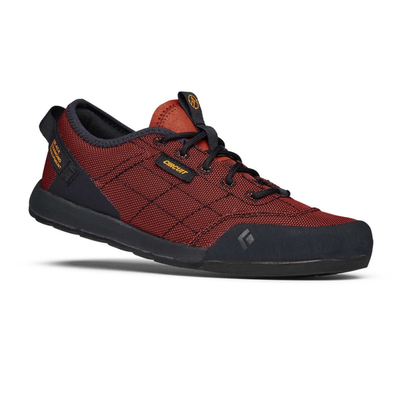 Red Men's Black Diamond Circuit 2.0 Hiking Shoes | FK941022