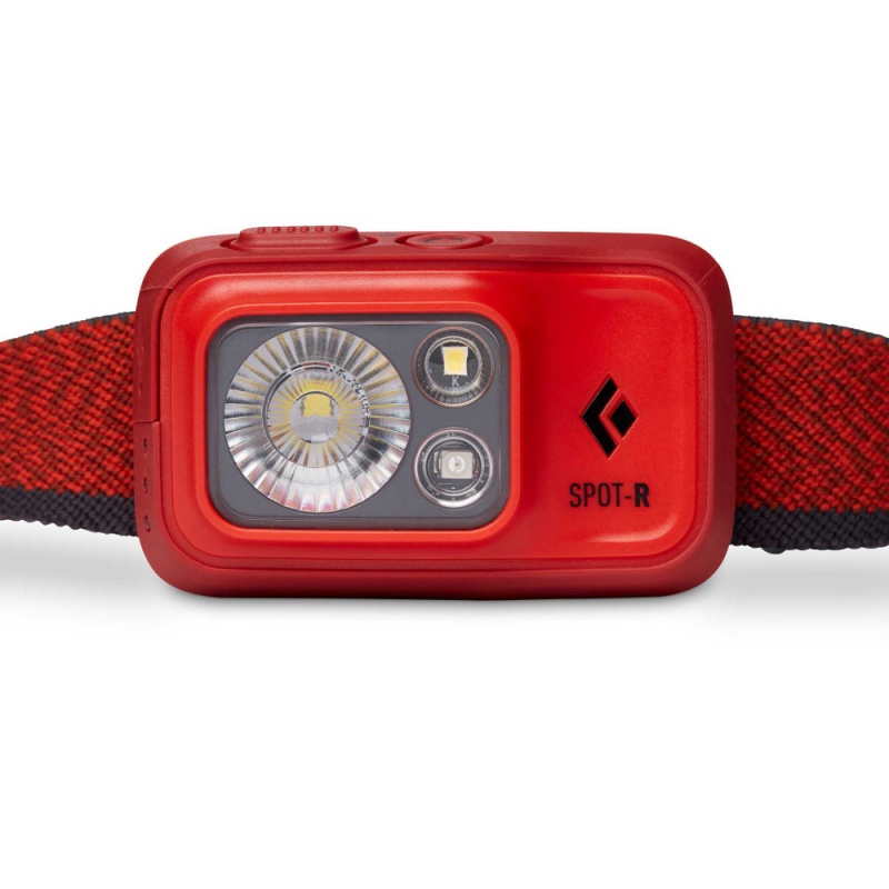 Red Men's Black Diamond Spot 400-R Rechargeable Headlamps | OP732422