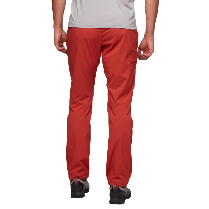 Red Men's Black Diamond Technician Alpine Pants | MR901302