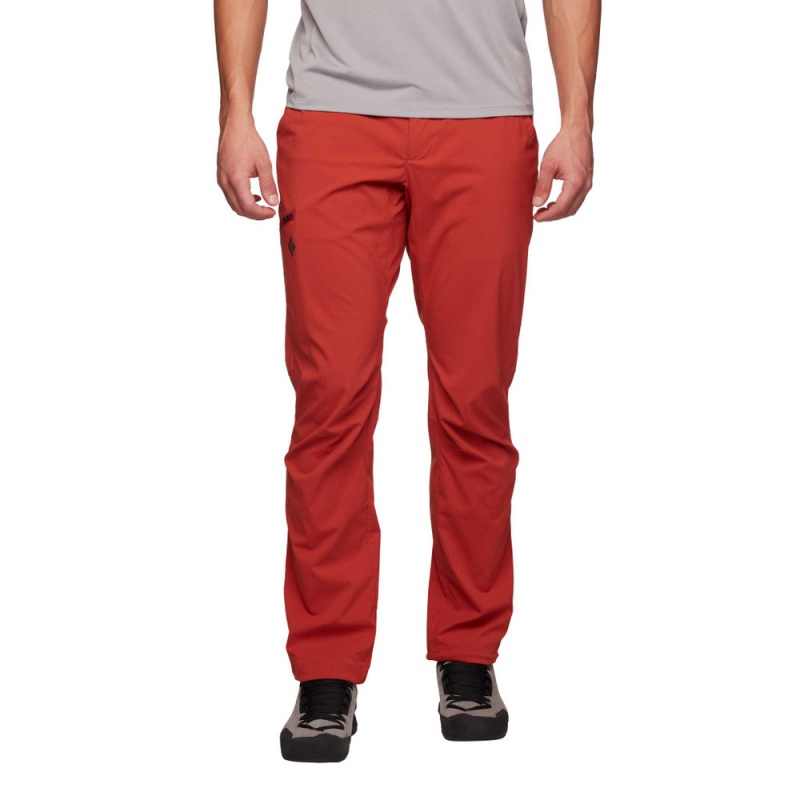 Red Men\'s Black Diamond Technician Alpine Pants | MR901302