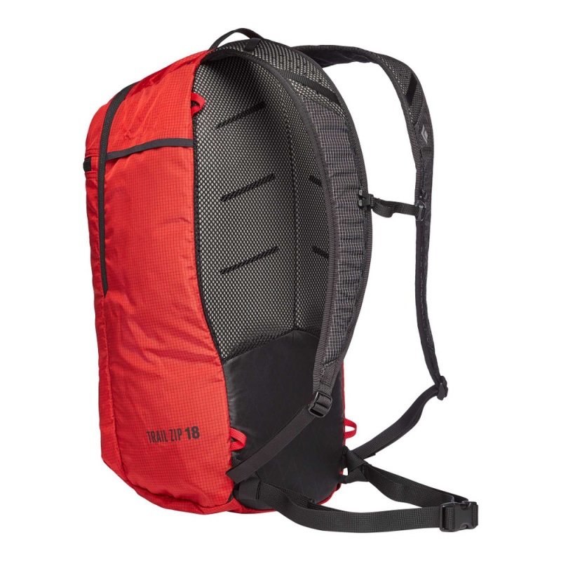 Red Men's Black Diamond Trail Zip 18 Backpacks | TW628074