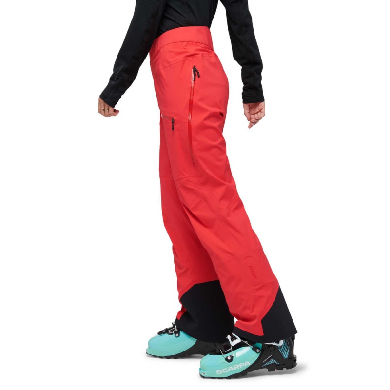 Red Women's Black Diamond Recon LT Pants | FV176663