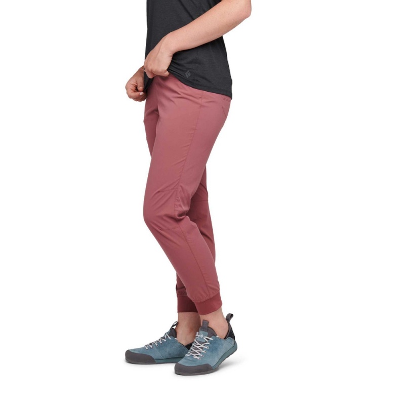 Red Women's Black Diamond Technician Jogger Pants | OC823227