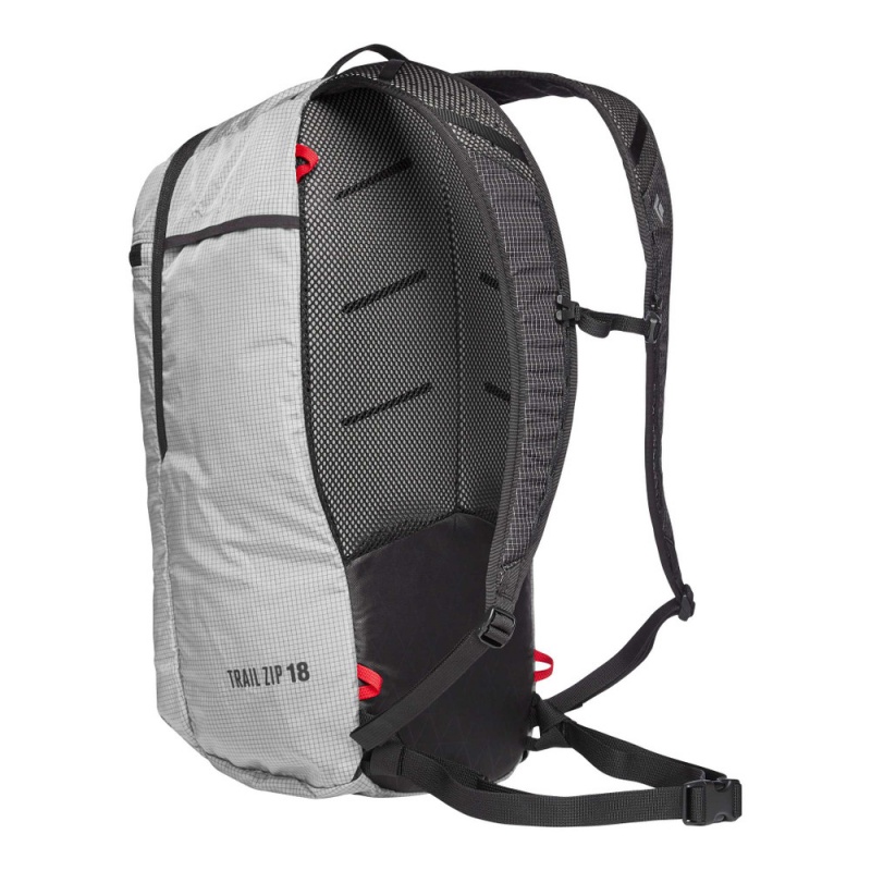 Silver Men's Black Diamond Trail Zip 18 Backpacks | UH858846