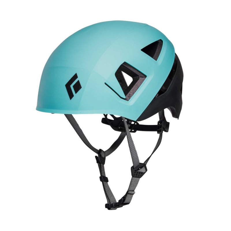 Turquoise Men\'s Black Diamond Capitan Helmets | OO375540