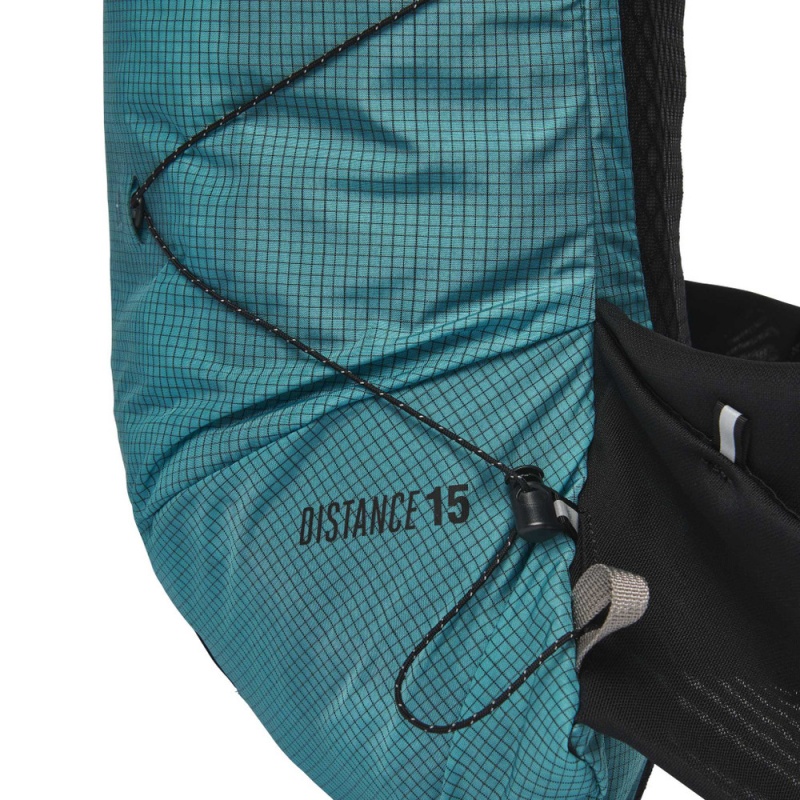 Turquoise Men's Black Diamond Distance 15 Backpacks | QQ494372