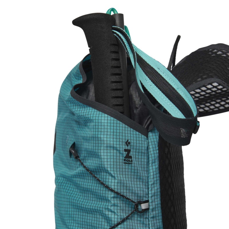 Turquoise Men's Black Diamond Distance 8 Backpacks | RF997844