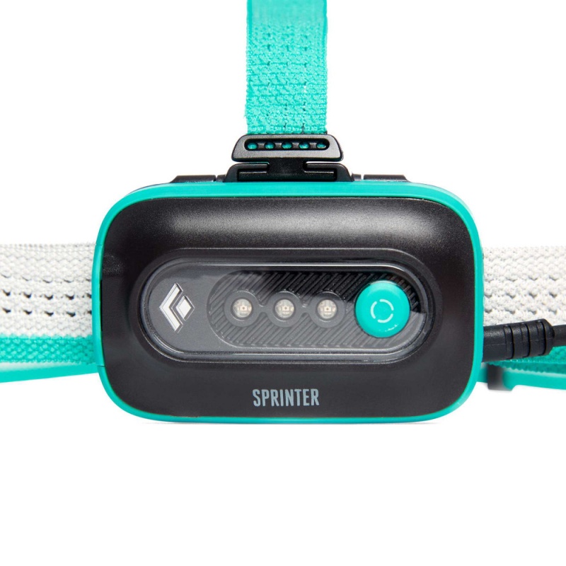 Turquoise Men's Black Diamond Sprinter 500 Headlamps | JE583612