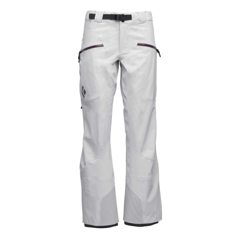 White Women\'s Black Diamond Recon Stretch Ski Pants | WI880788