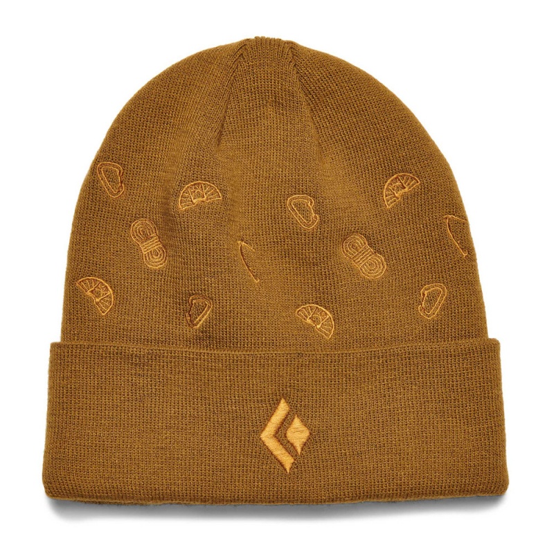 Yellow Men\'s Black Diamond BD Gear Beanie | CT850844