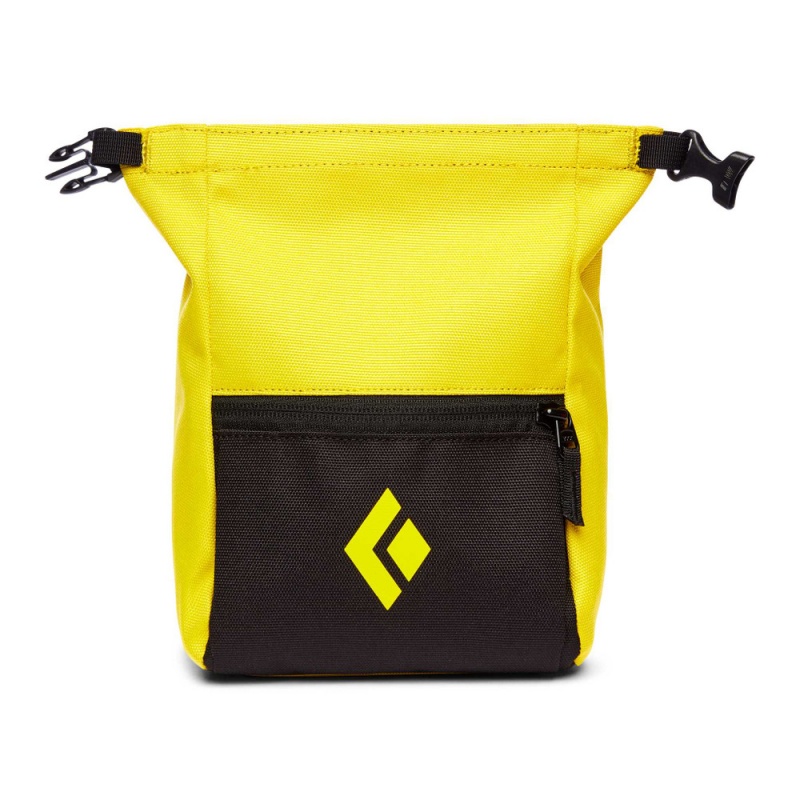 Yellow Men\'s Black Diamond Mondito Chalk Bags | FZ833076