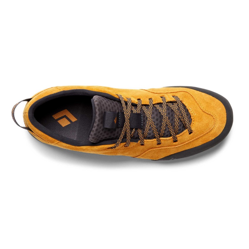 Yellow Men's Black Diamond Prime Sneakers | UH650183