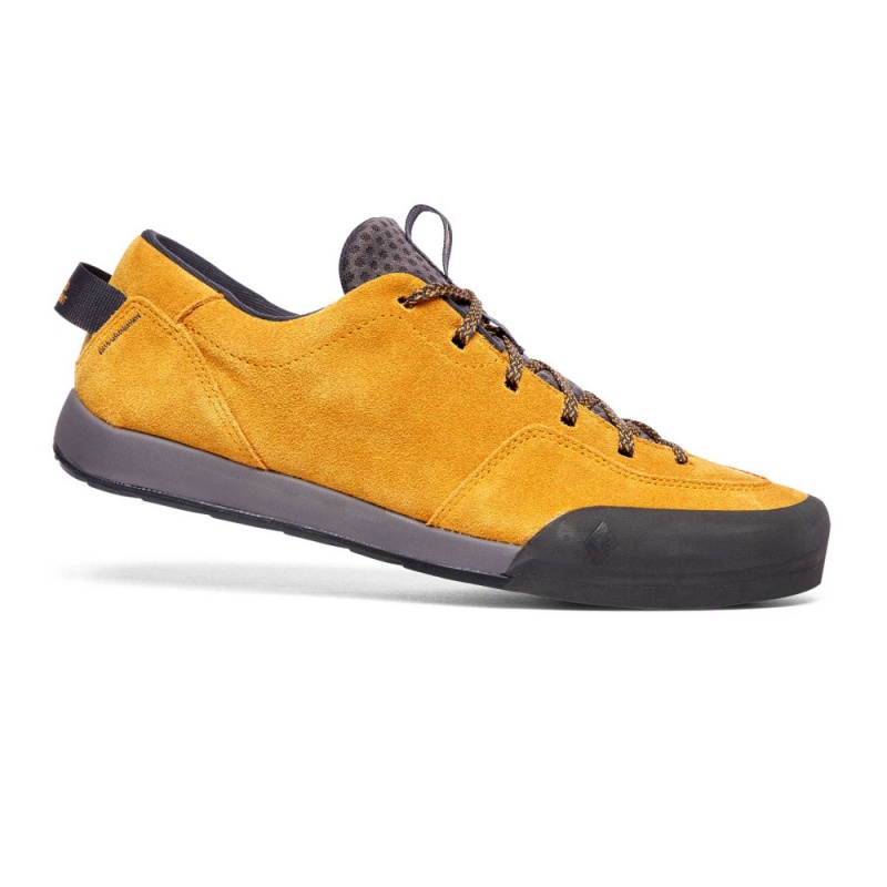 Yellow Men\'s Black Diamond Prime Sneakers | UH650183